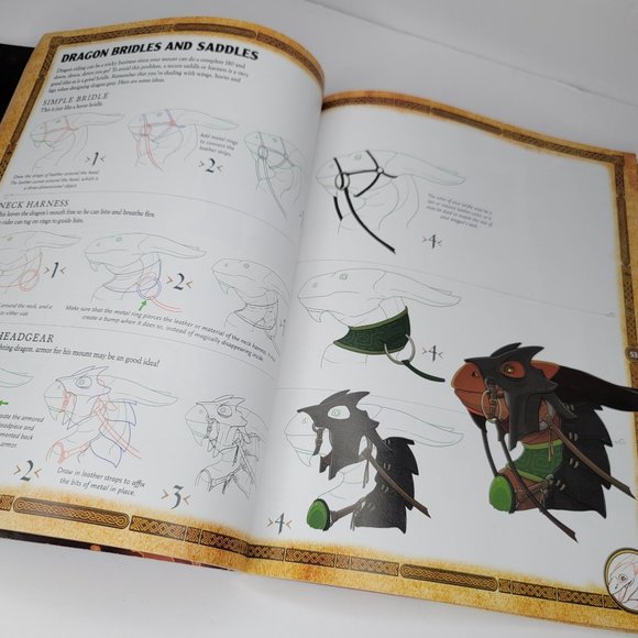 DRAGONART: How to Draw Everything Dragon by Jessica Peffer - Softcover Book - Picture 5 of 5